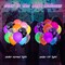 66PCS Glow Balloons Assorted, 12"" UV Neon Party Latex Balloons Moon Stars Fluorescent Balloons for Birthday Wedding Glow Party Supplies, Medium